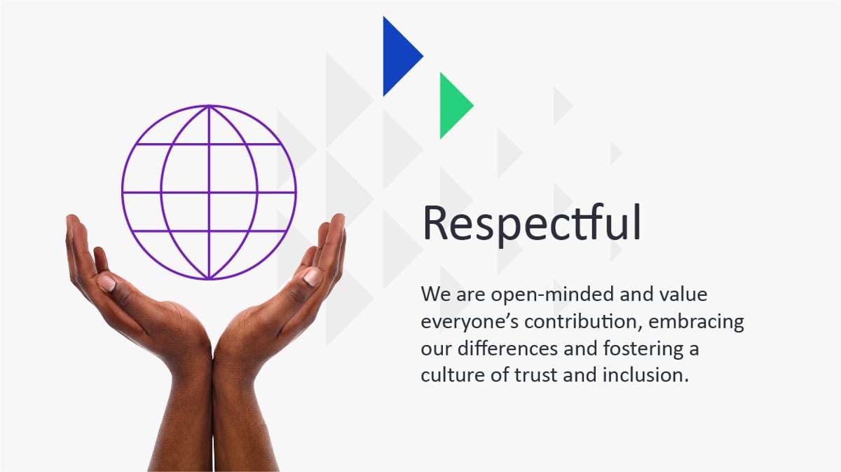 our values - respectful